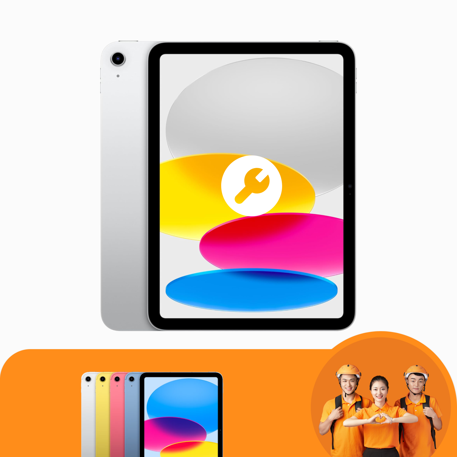 บริการซ่อมแท็บเล็ต iPad ซีรี่ส์