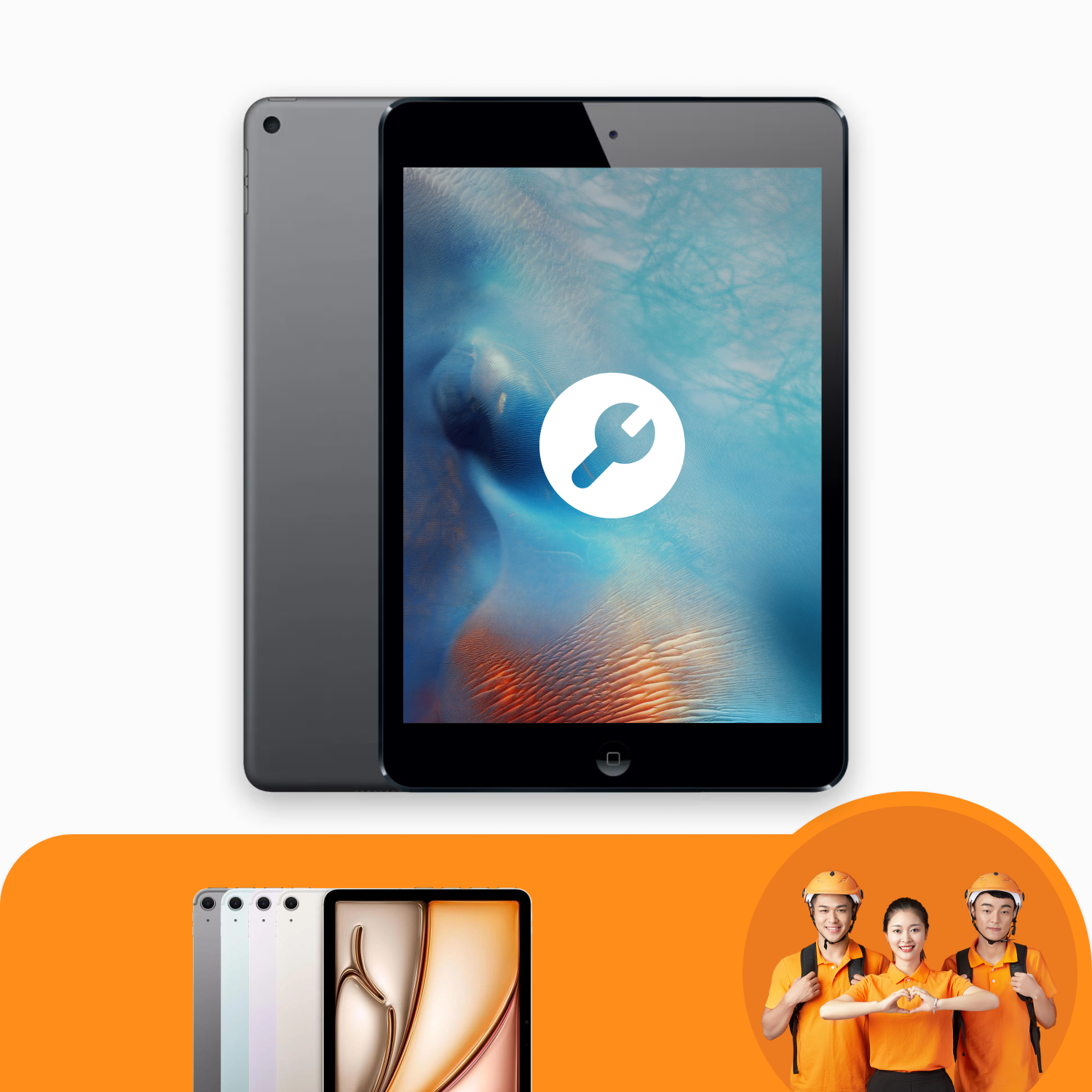 บริการซ่อมแท็บเล็ต iPad Air Series