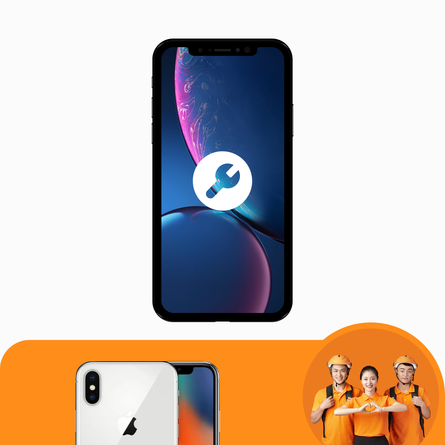 บริการซอฟต์แวร์โทรศัพท์มือถือ iPhone X Series